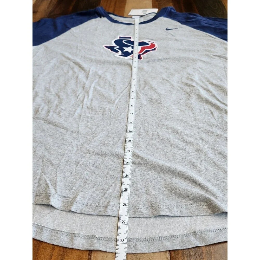 Houston Texans Nike Tee Shirt Blue Size Men's Size 3XL NEW WITH TAGS! MSRP$30.00